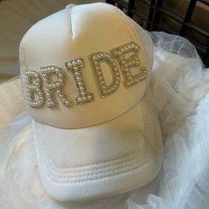 Bride baseball hat